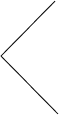 Left-pointing arrow or chevron icon in black outline on white background.